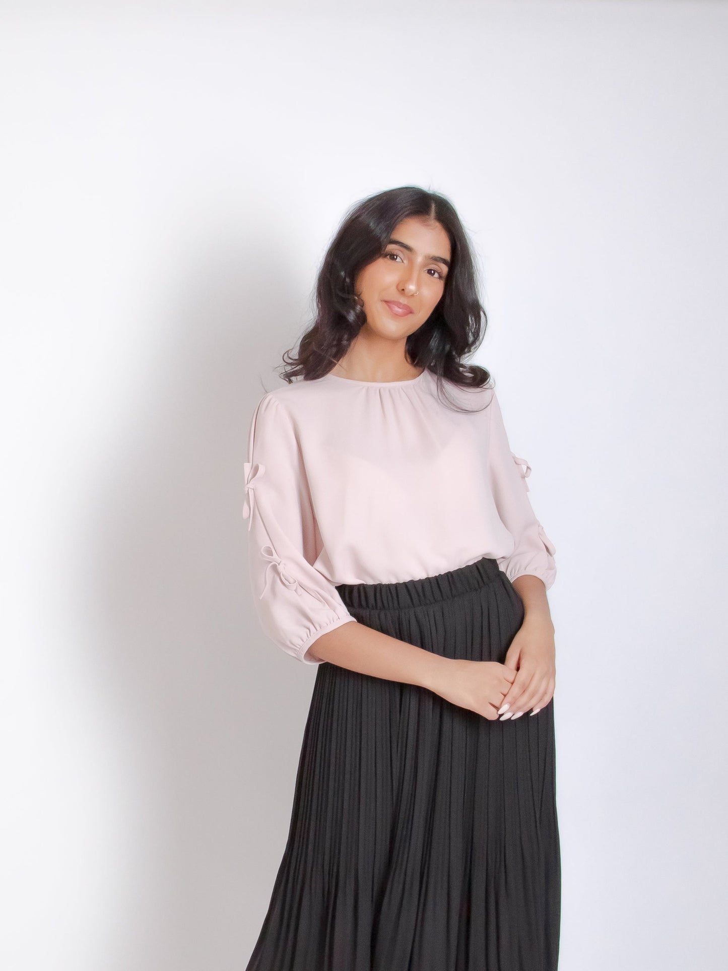 Sleeve Point Blouse