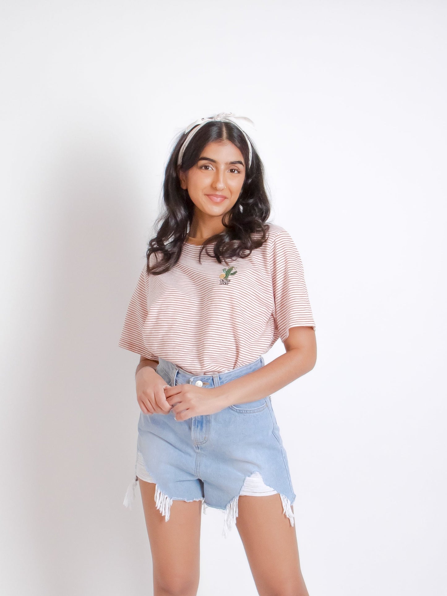 Stripe Cactus T-Shirt