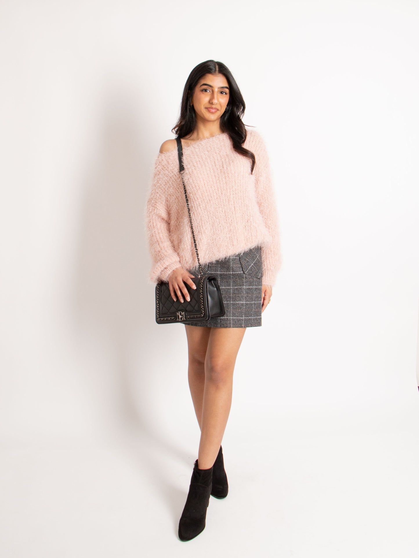 23 Check Pocket Skirt