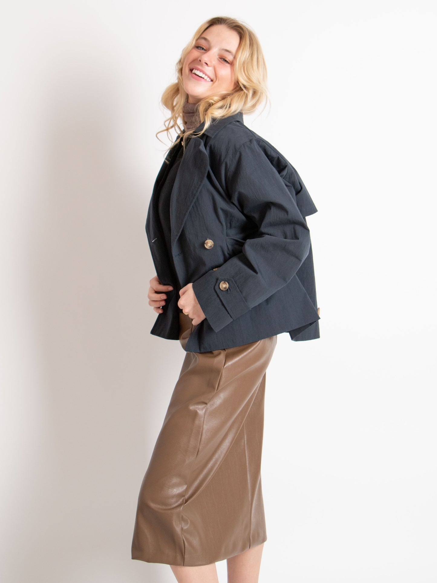 Short Trench Coat