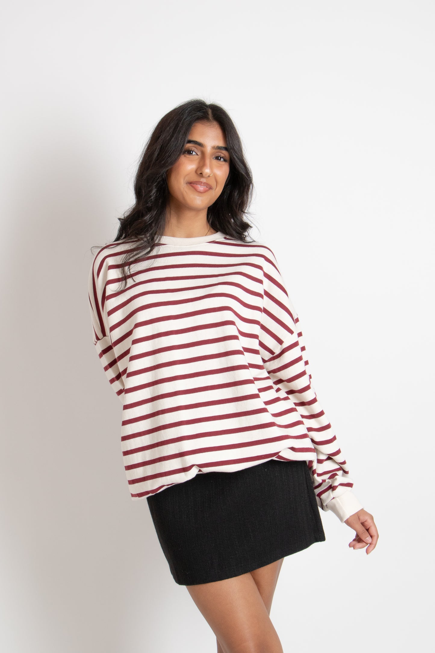 Stripe Sweatshirt