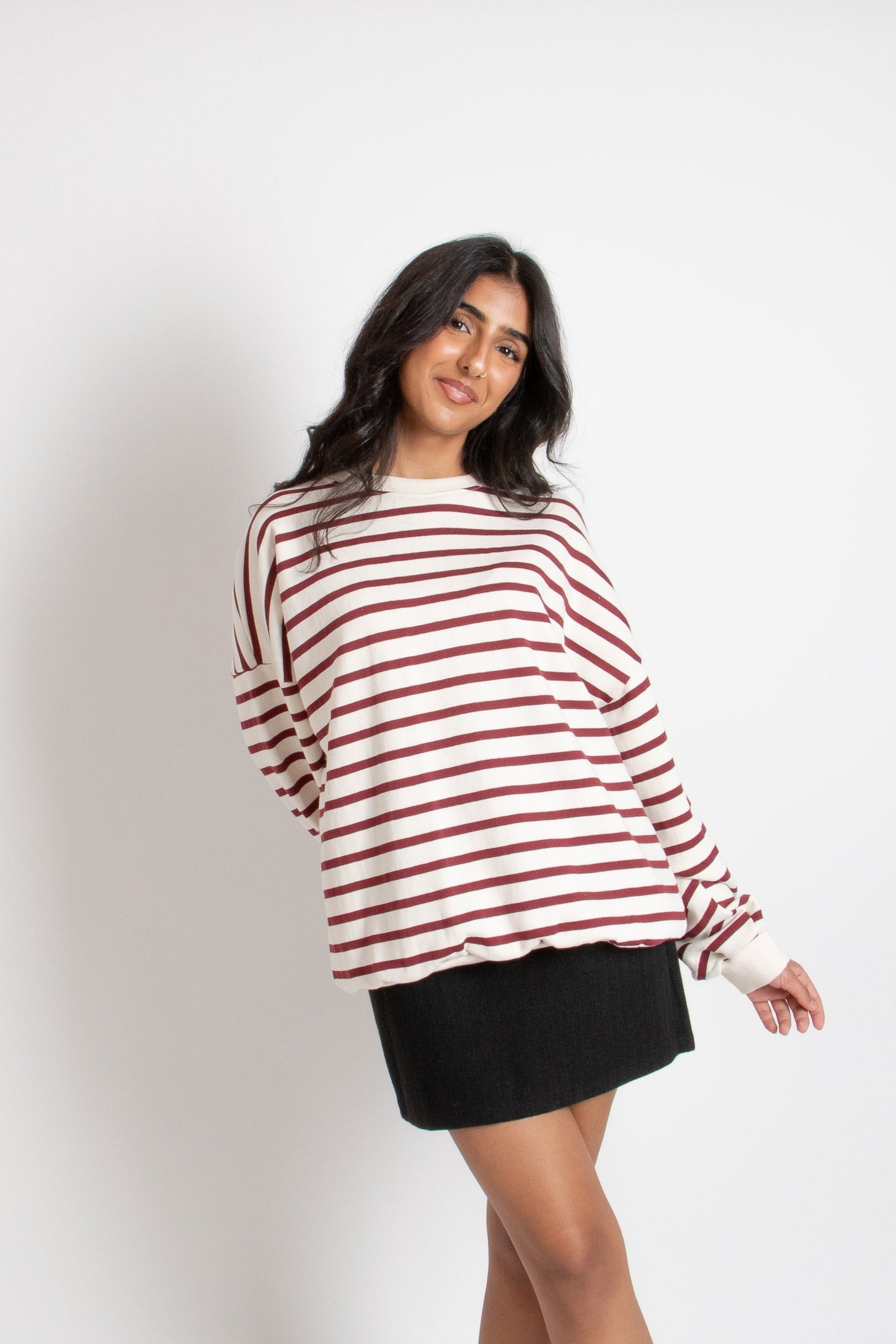 Stripe Sweatshirt
