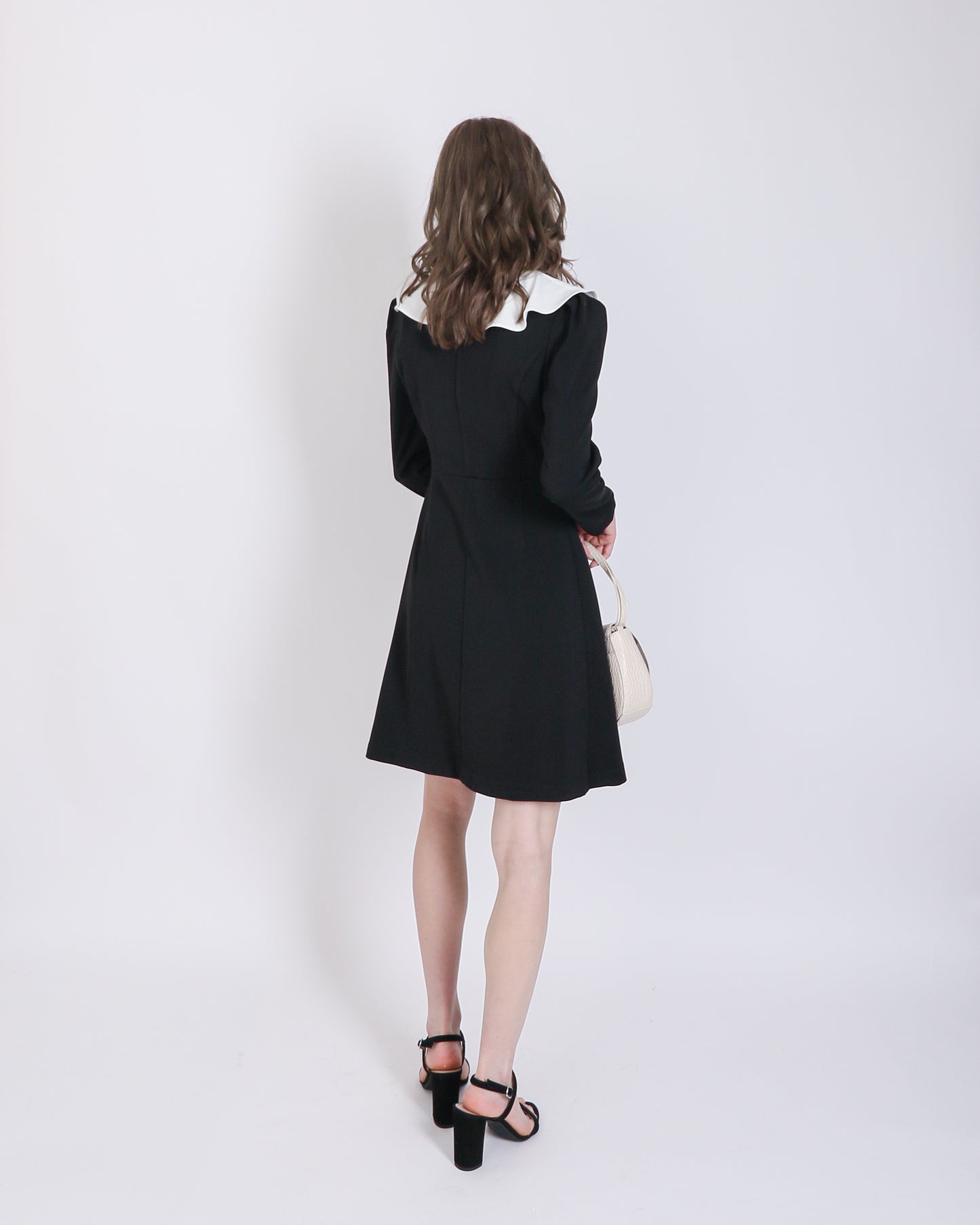 White Collar Blouse