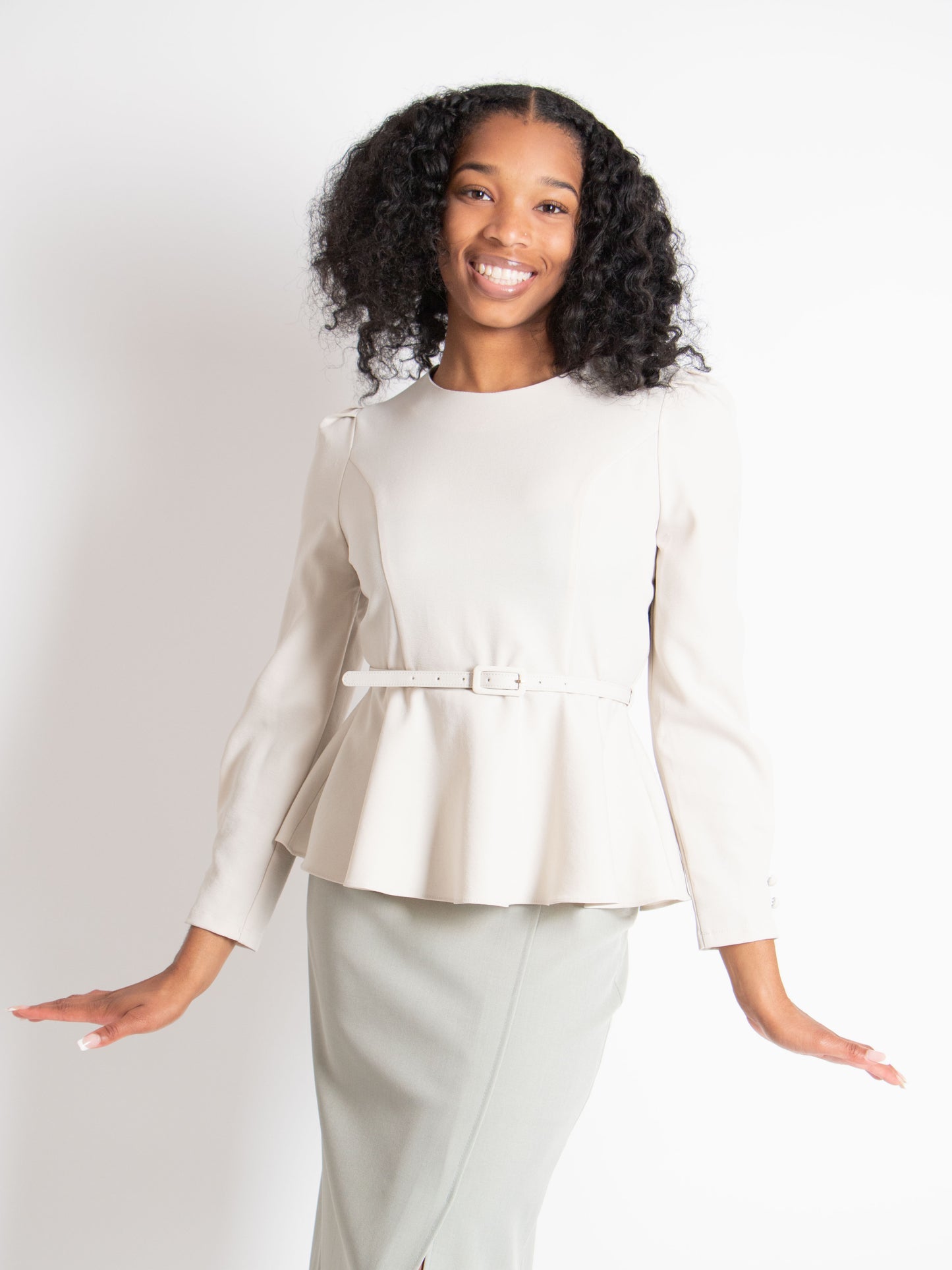 Belt Blouse