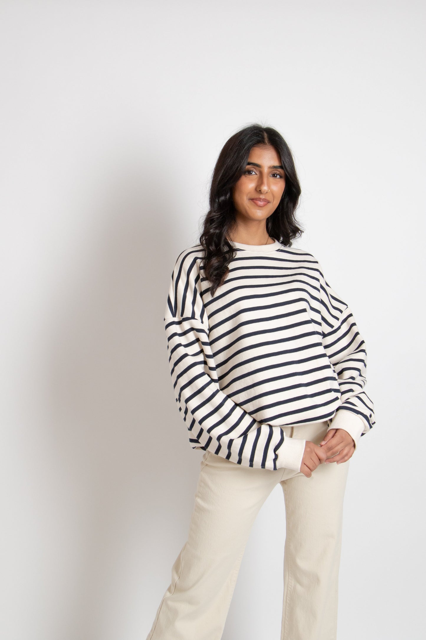 Stripe Sweatshirt