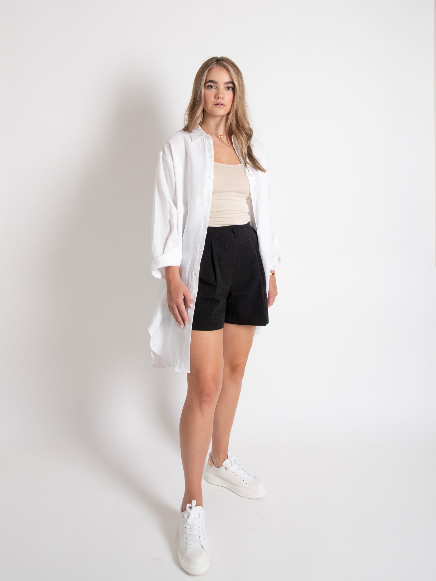 Linen Long Shirt