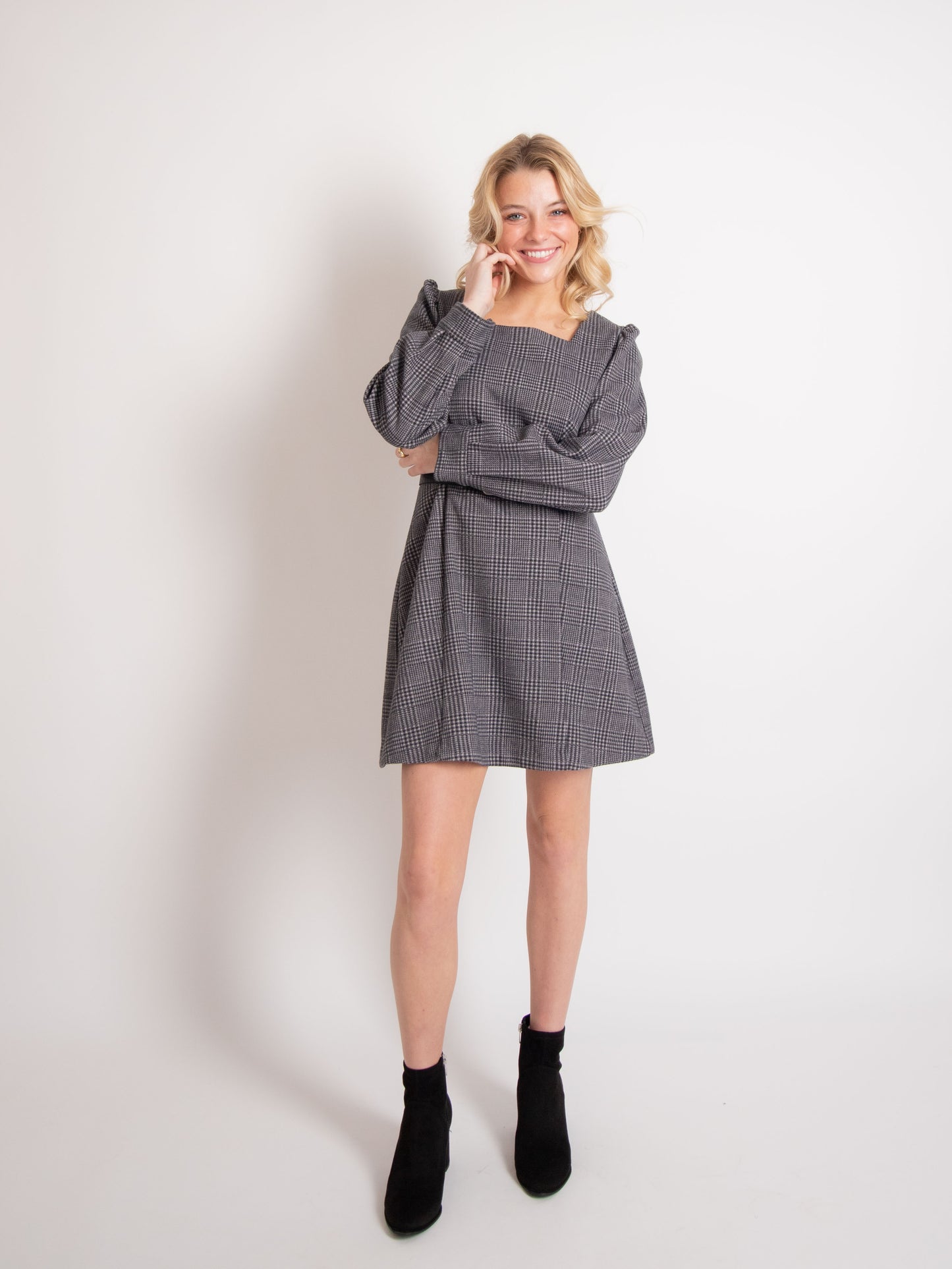 Square Check Onepiece