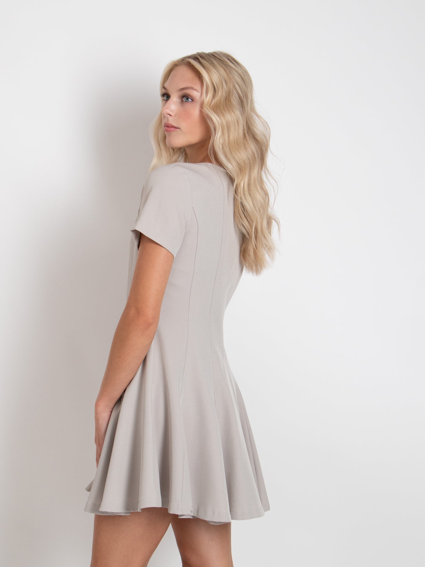 Pleated Dress