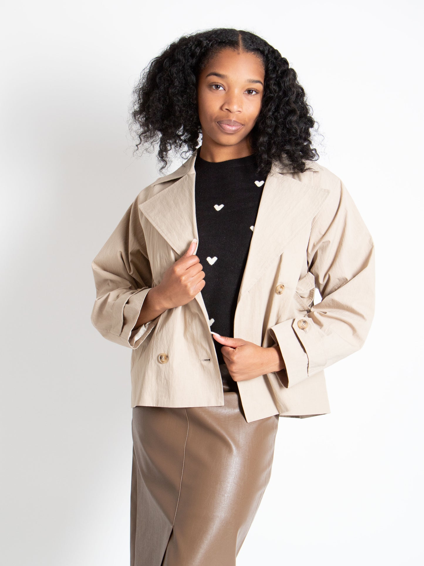 Short Trench Coat