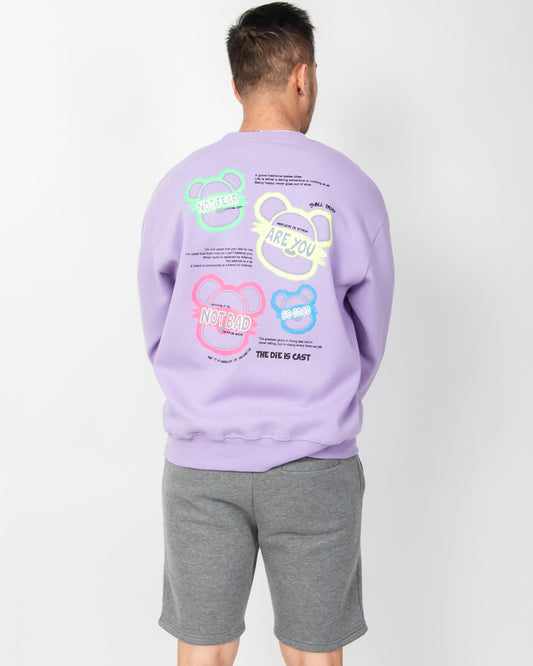 Neon Bear Sweatshirt