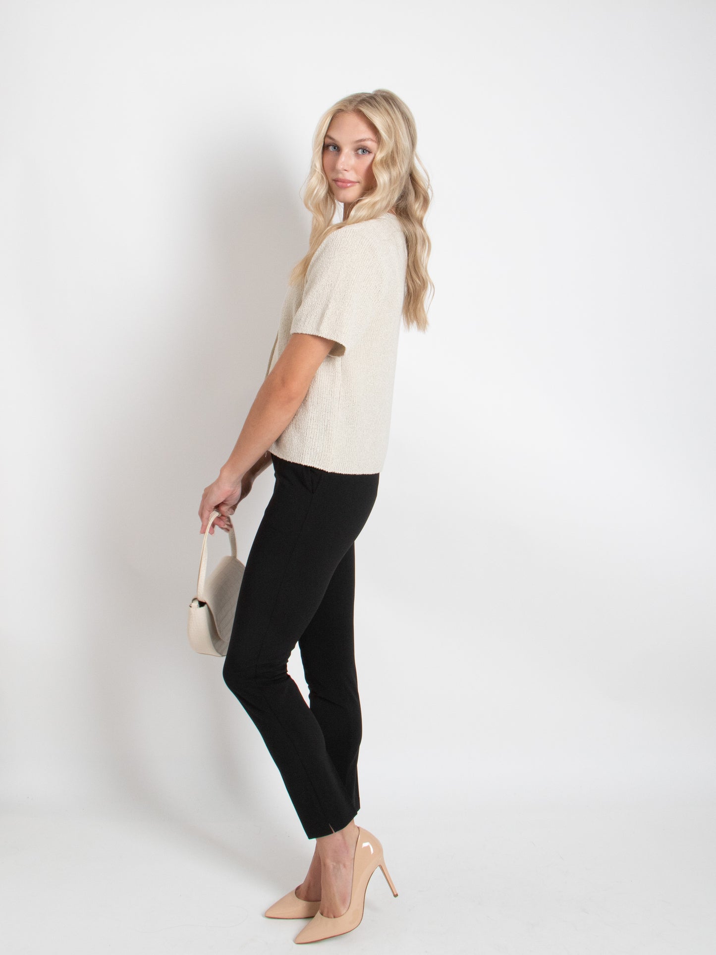 Side Slit Slacks