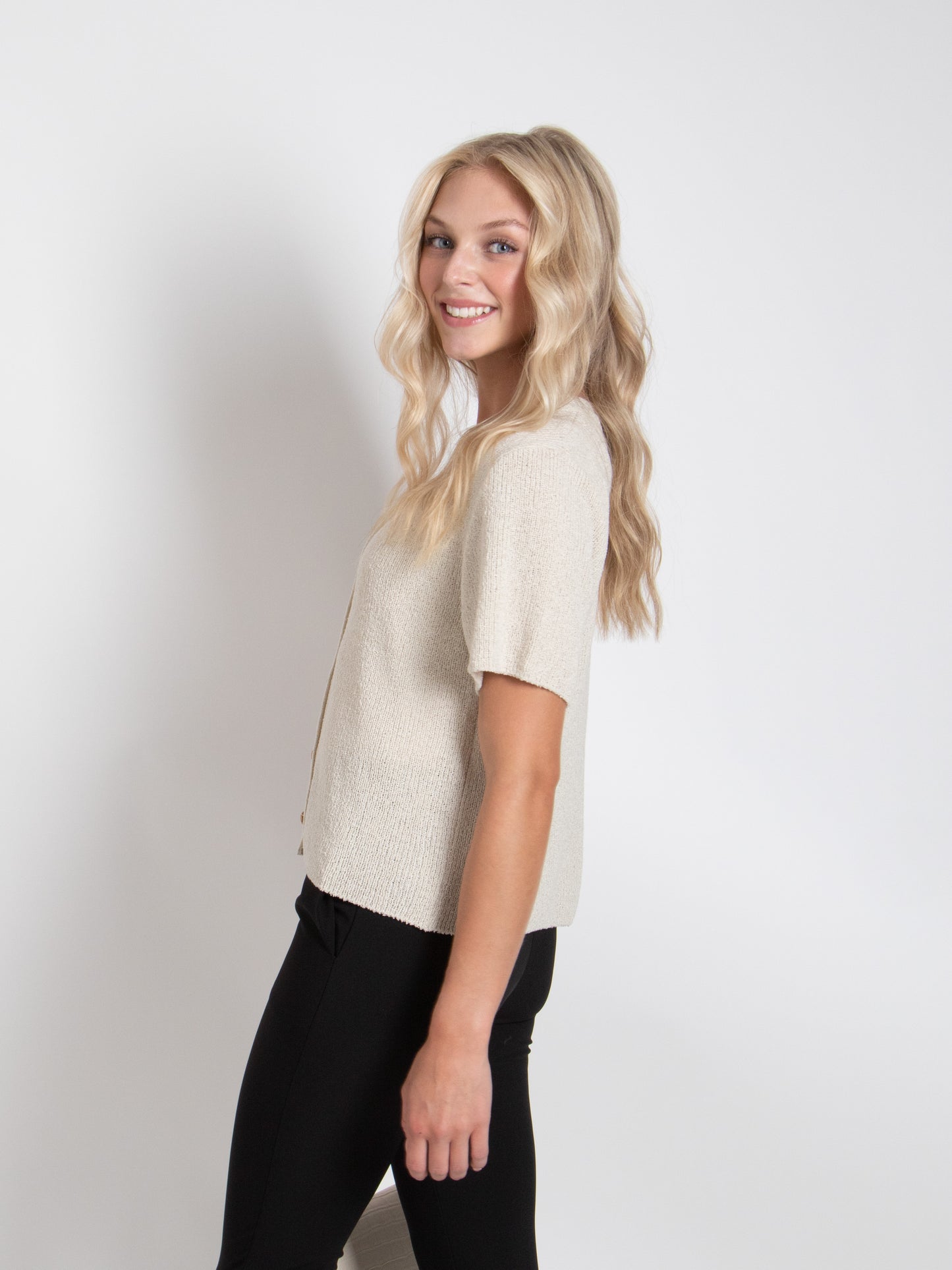 Short Sleeve Cardigan