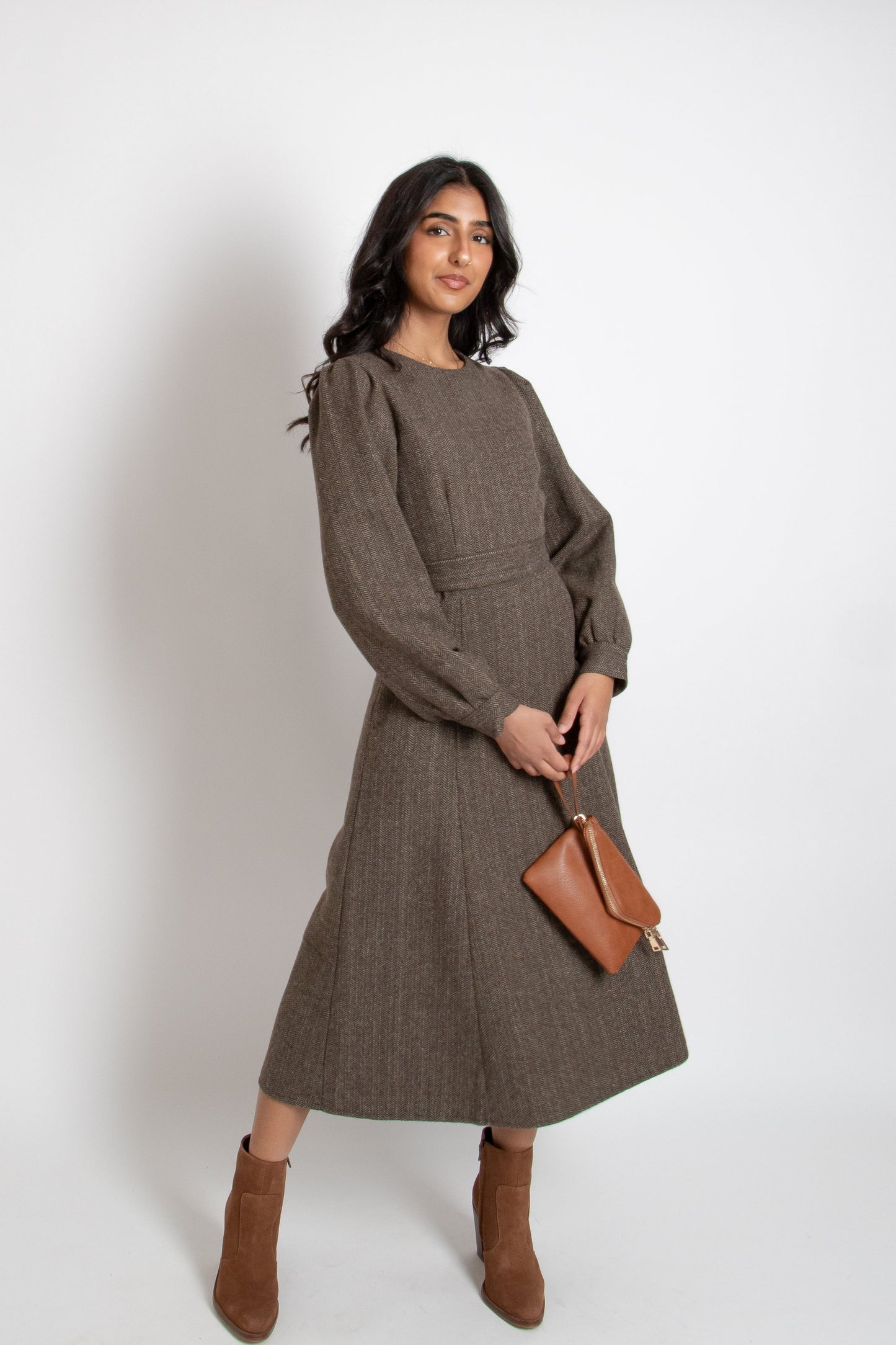 Long A-Line Dress