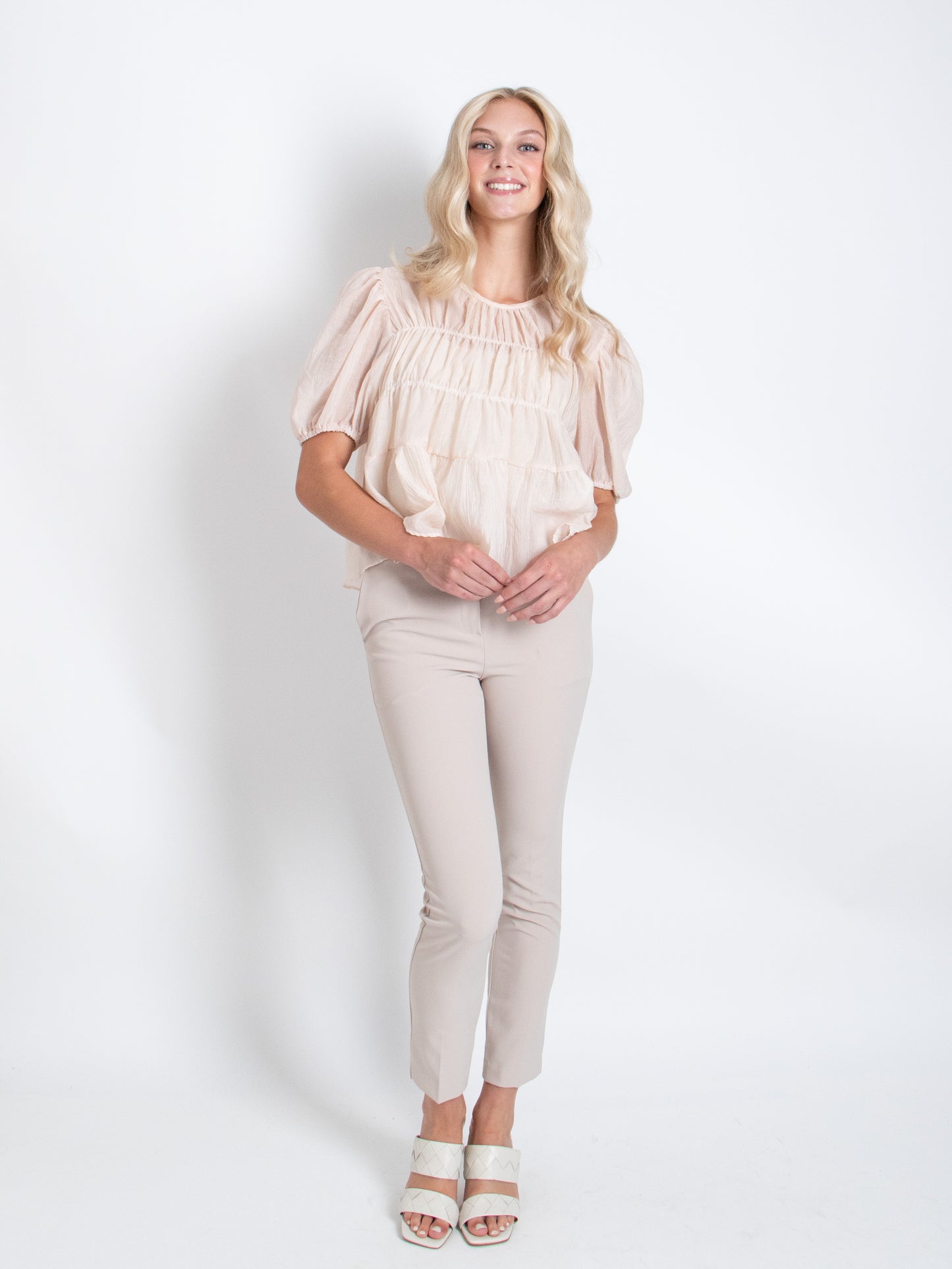 Side Slit Slacks
