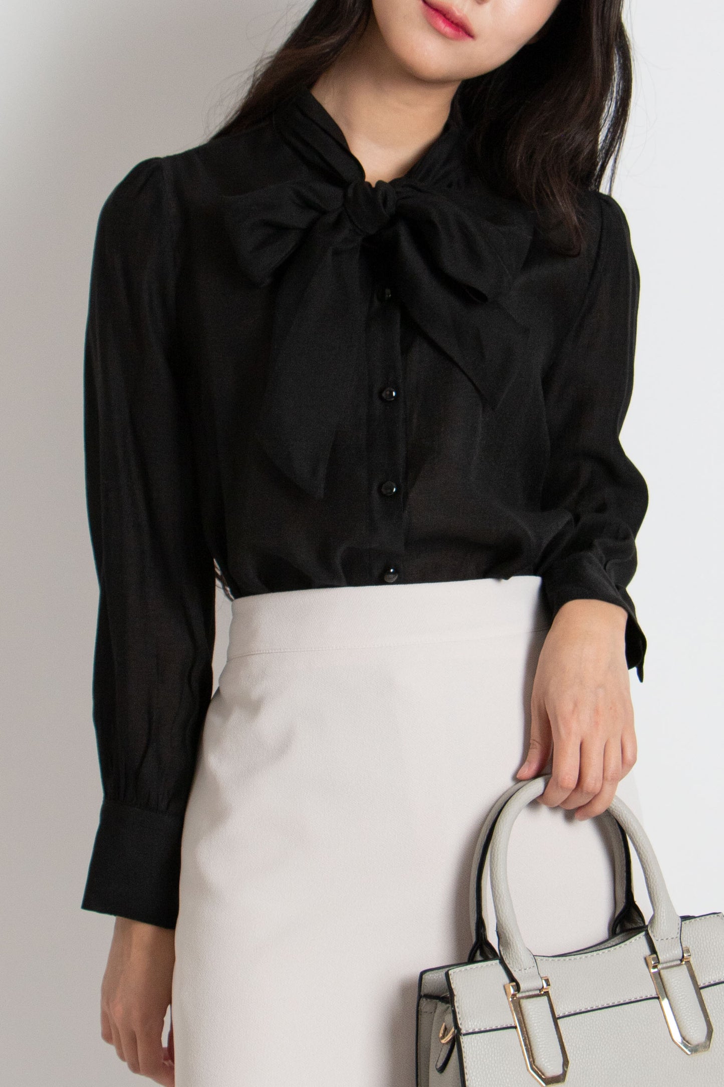 Big Ribbon Blouse