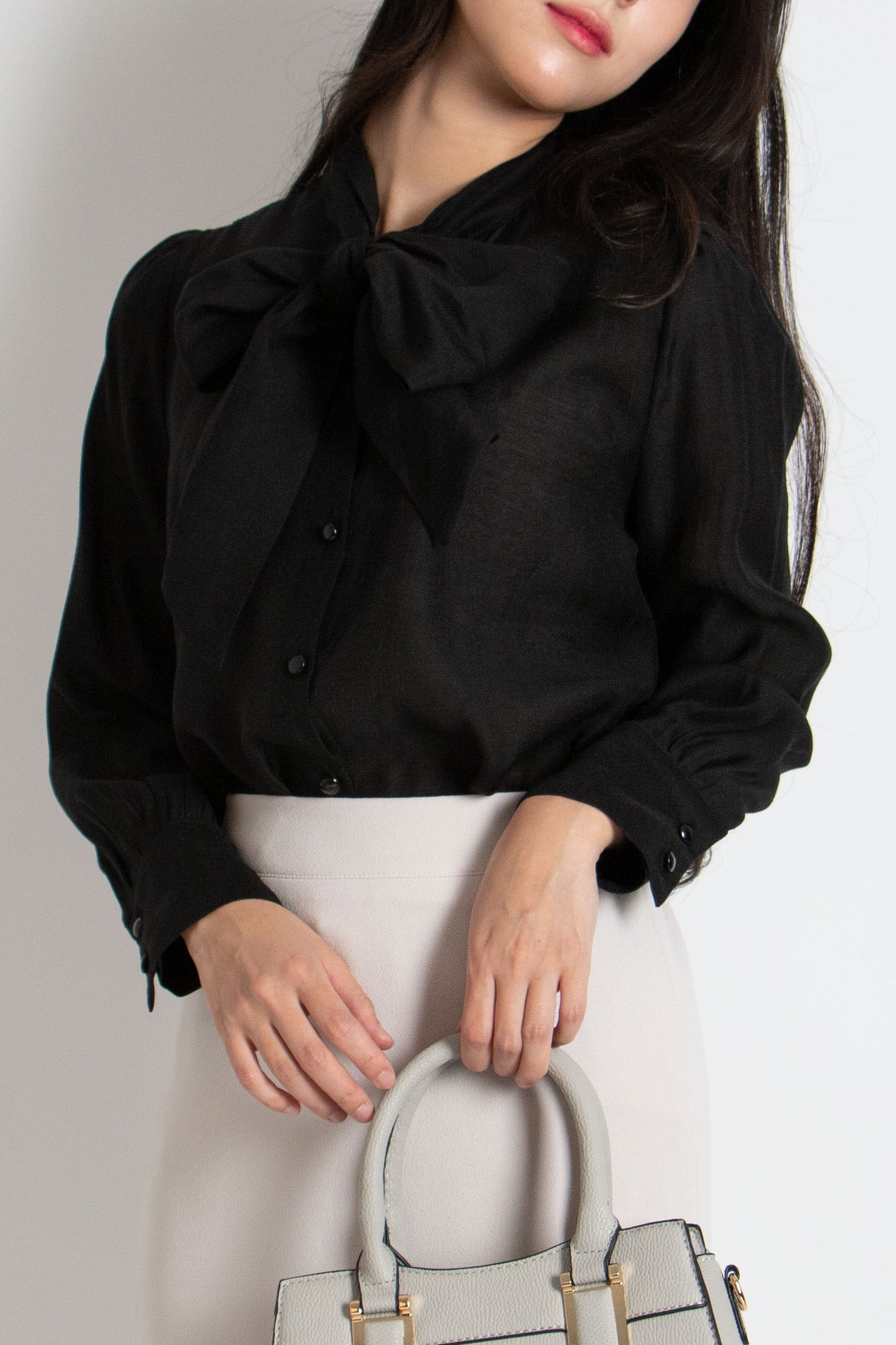 Big Ribbon Blouse