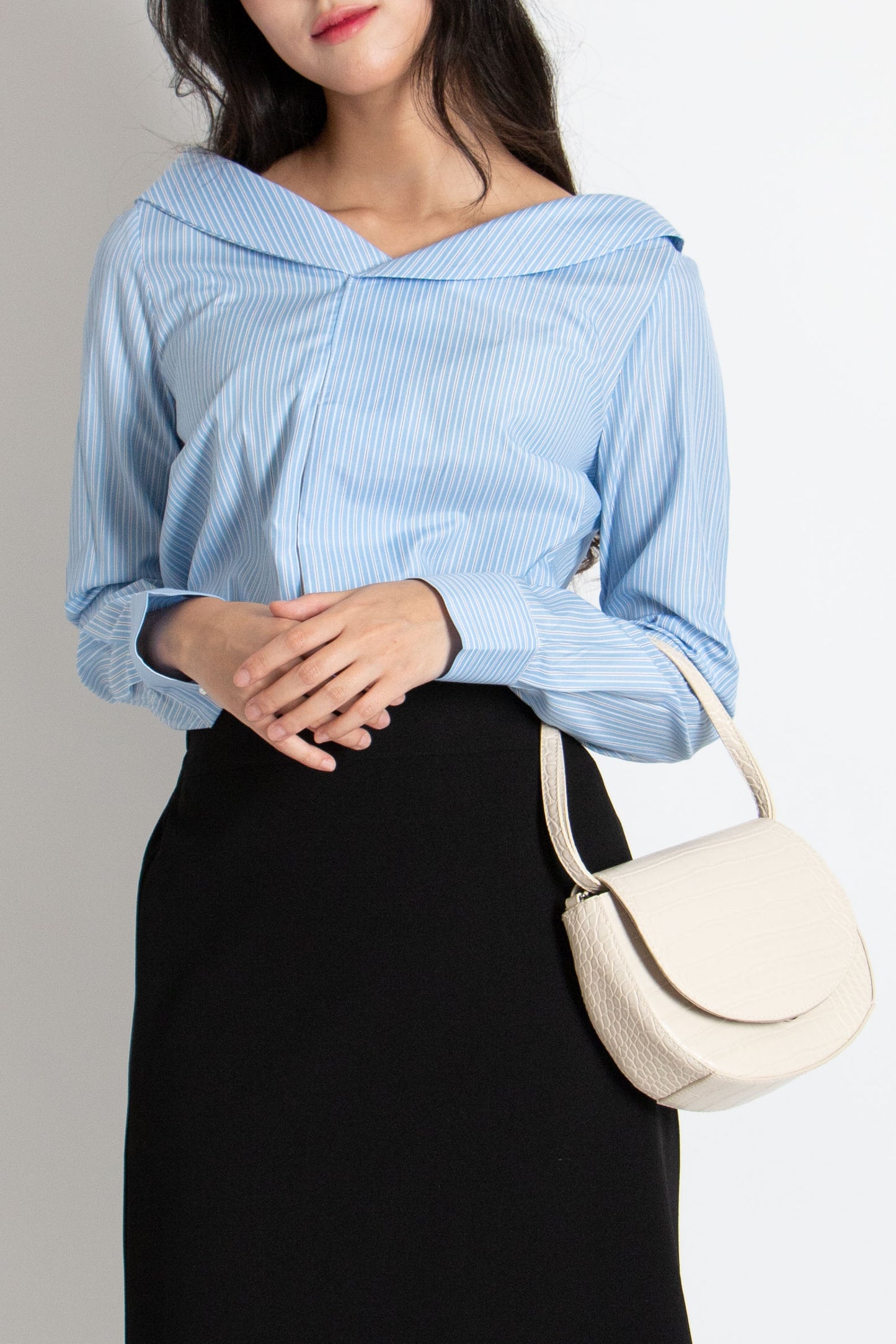 Open Shoulder Blouse