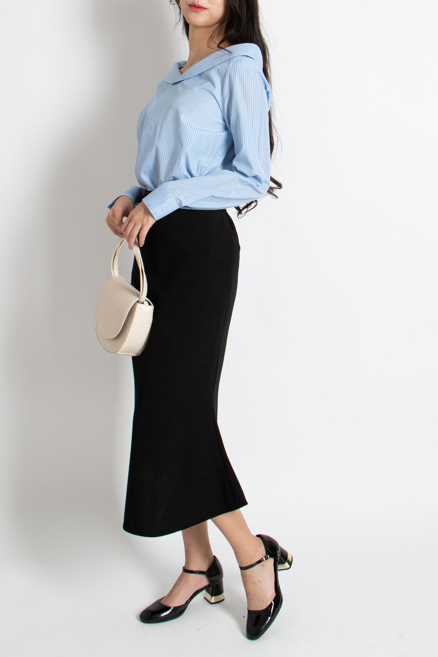 Open Shoulder Blouse