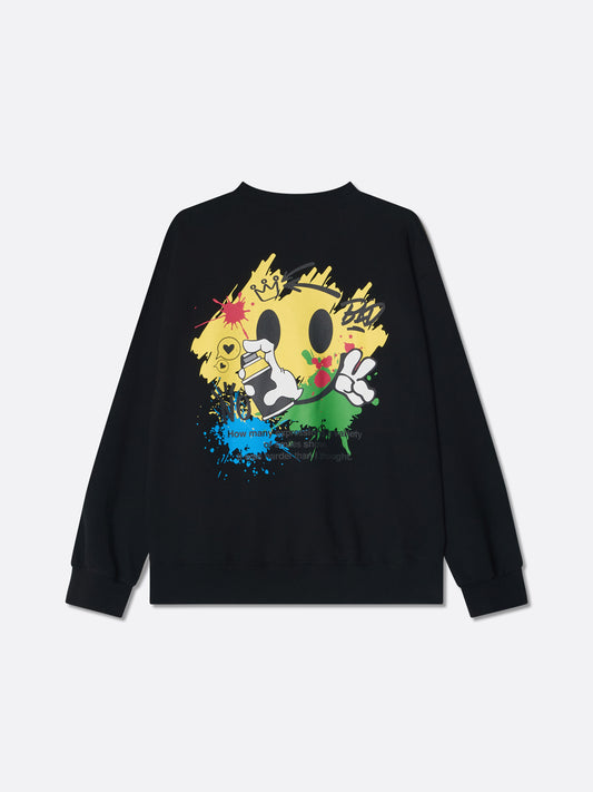 V Smile Sweatshirt