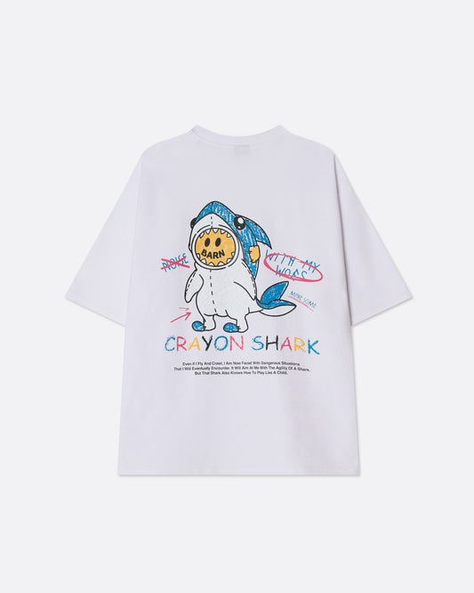 Crayon Shark T-Shirt