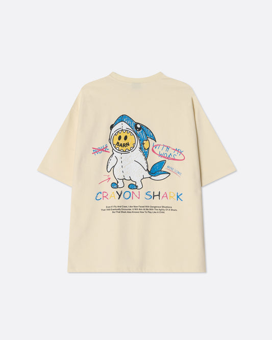 Crayon Shark T-Shirt