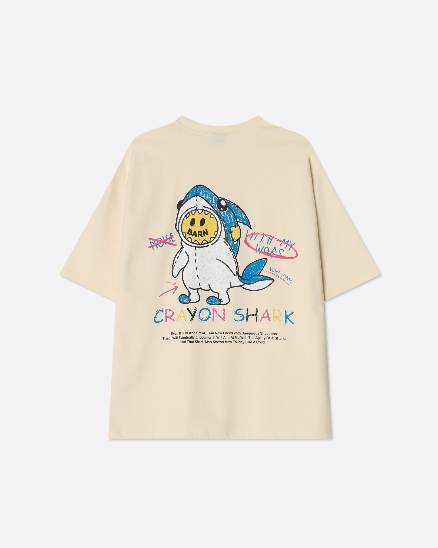 Crayon Shark T-Shirt