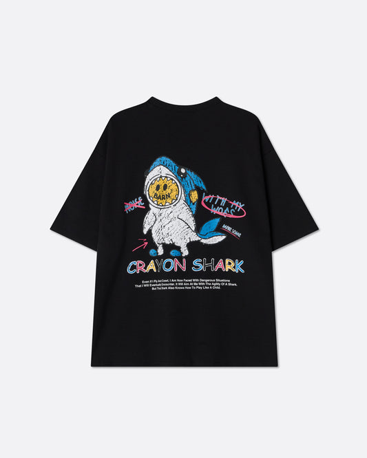 Crayon Shark T-Shirt