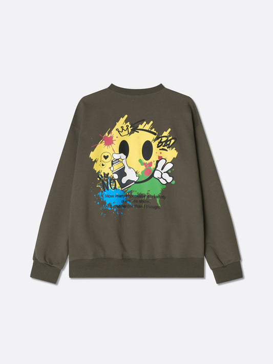 V Smile Sweatshirt