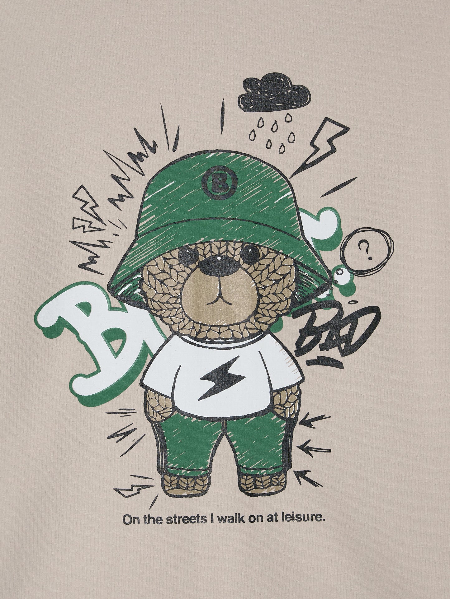 M-Bear Hat T-Shirt