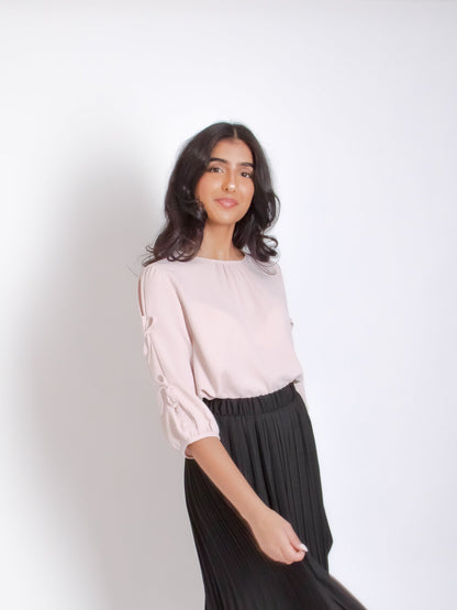 Sleeve Point Blouse