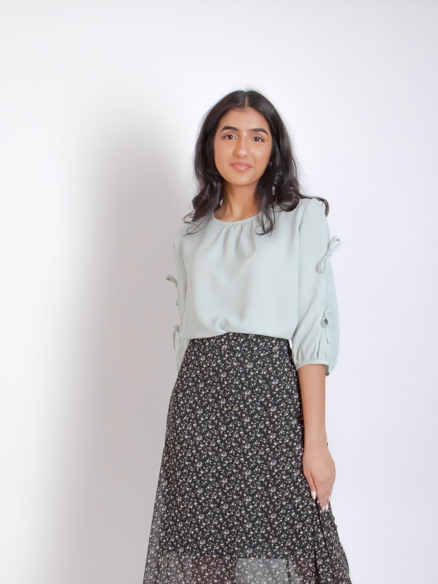 Sleeve Point Blouse