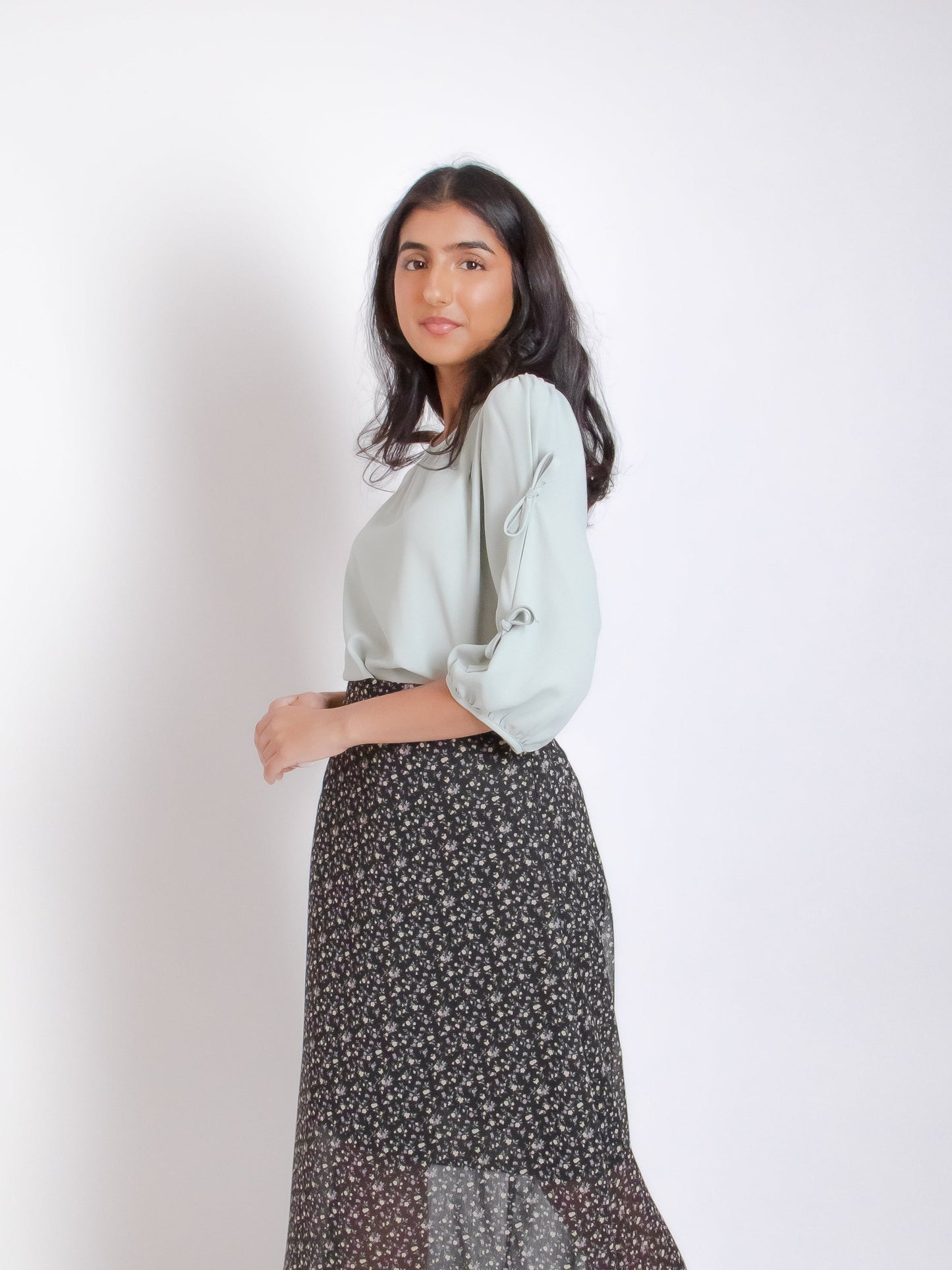 Sleeve Point Blouse
