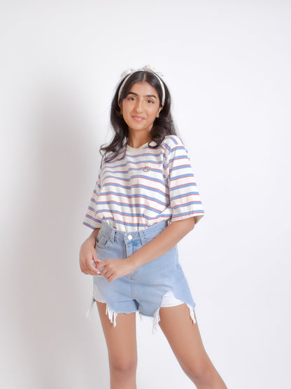 Stripe Bear T-Shirt