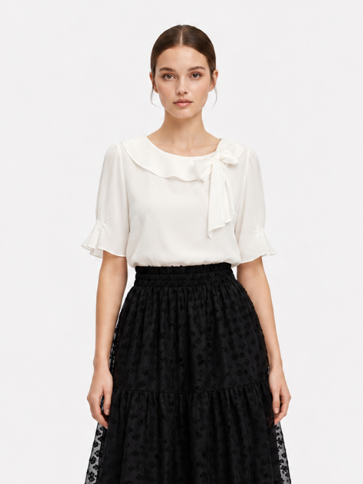 Ribbon Blouse