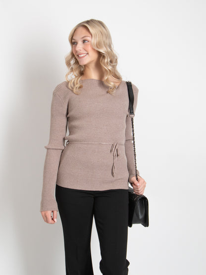 Waist Tie Knit