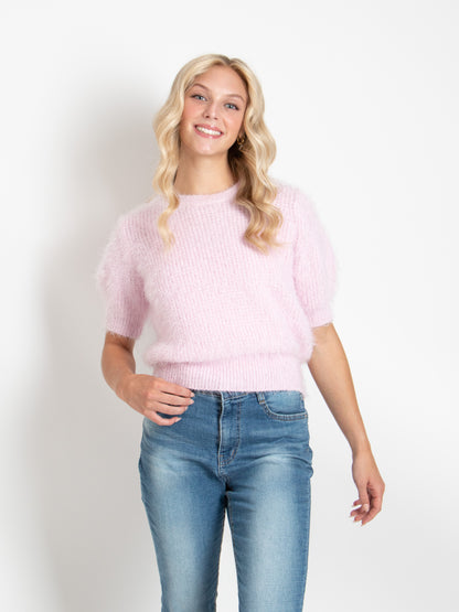 Soft Short-Sleeve Knit