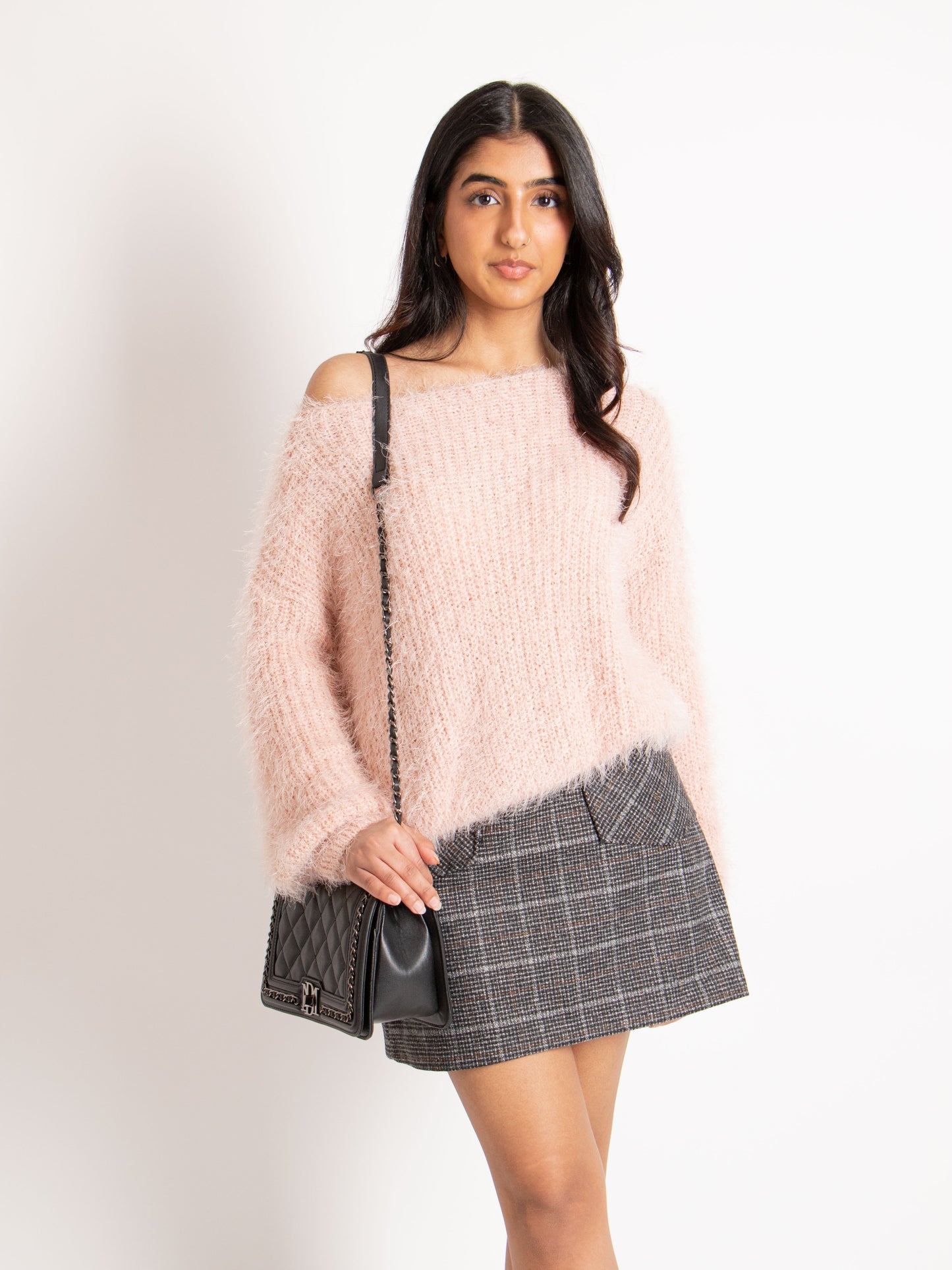 23 Check Pocket Skirt