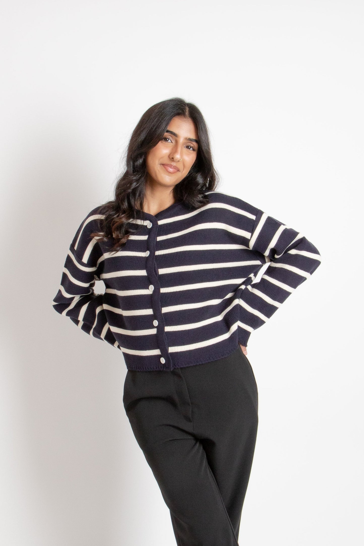 Stripe Cardigan