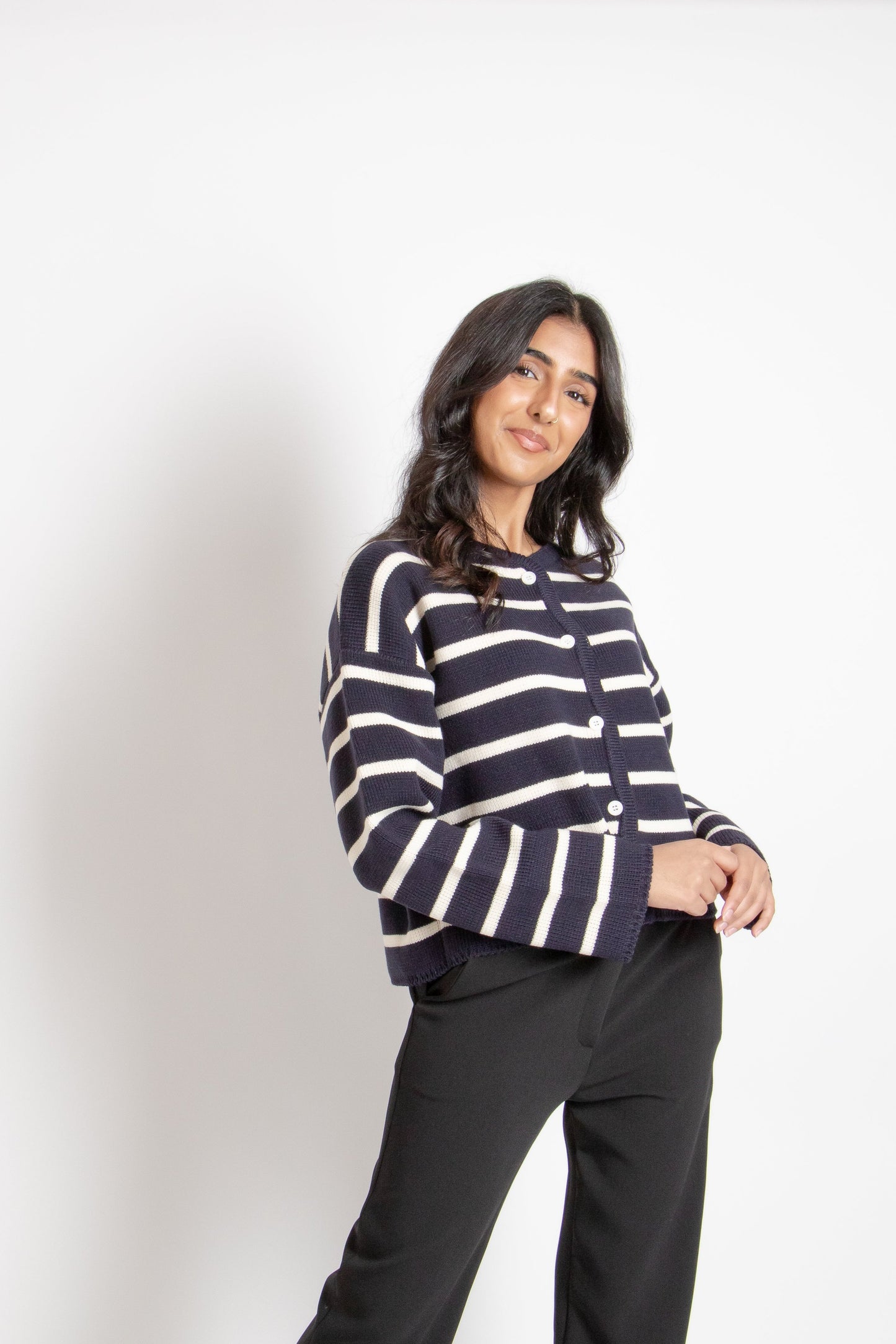 Stripe Cardigan