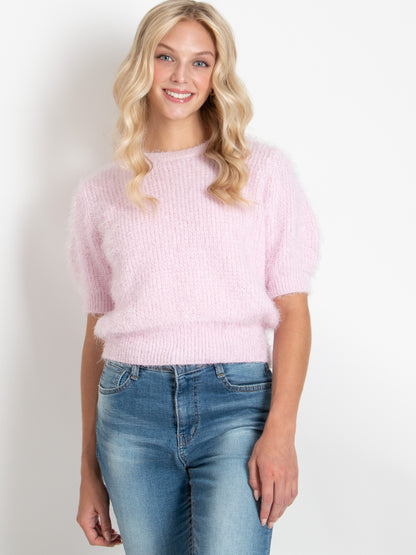 Soft Short-Sleeve Knit