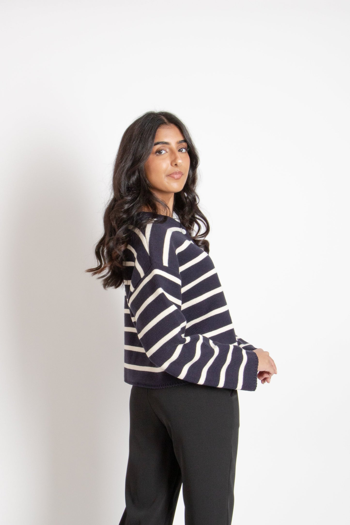 Stripe Cardigan
