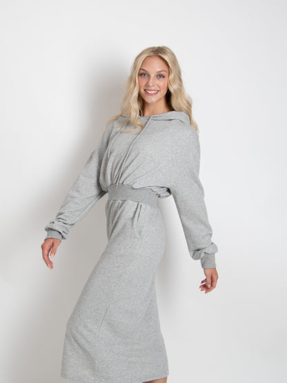 Hooded Long Dress