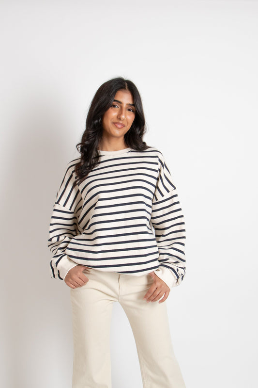 Stripe Sweatshirt