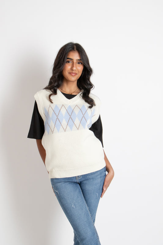 Argyle Vest
