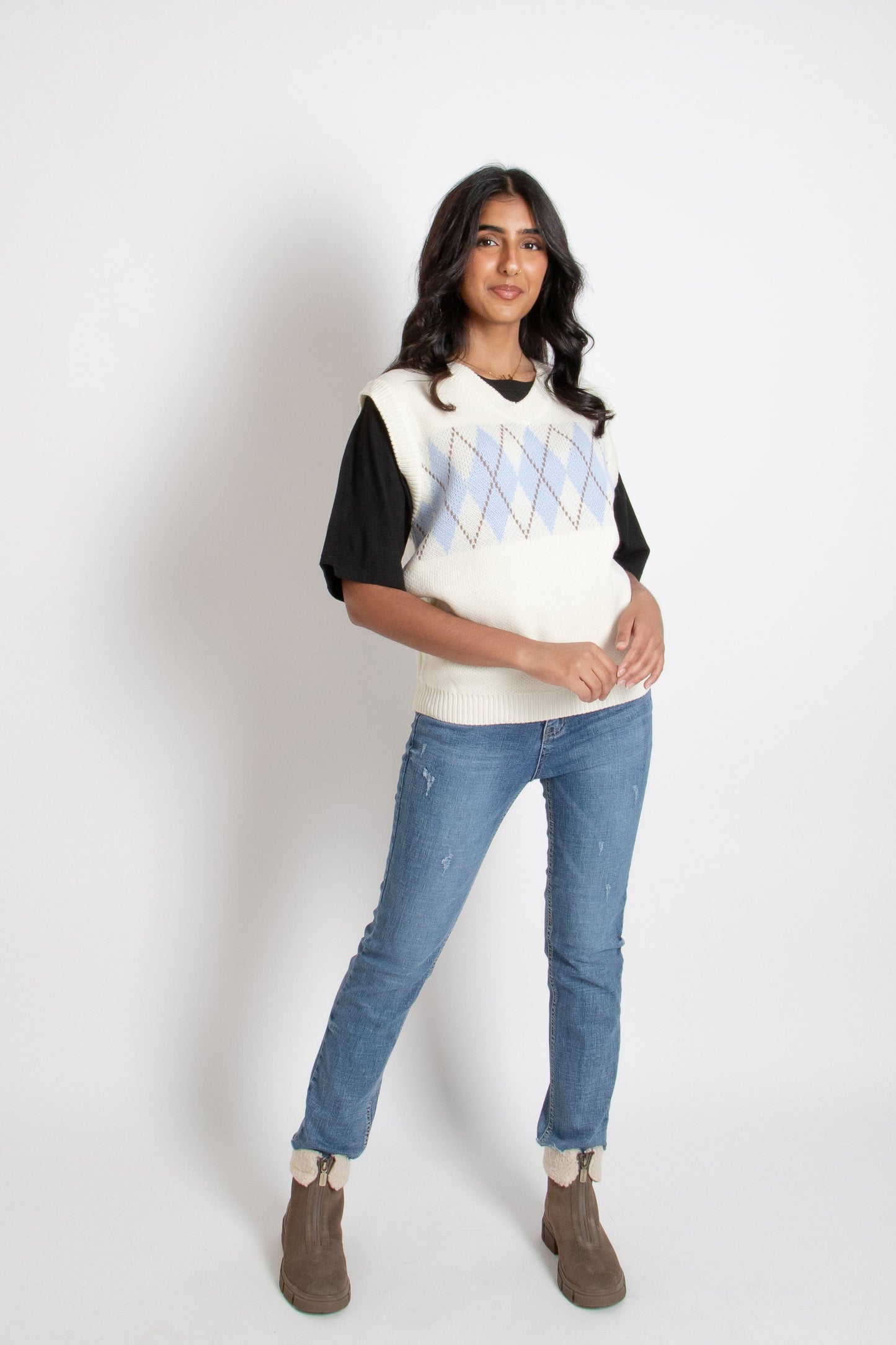 Argyle Vest