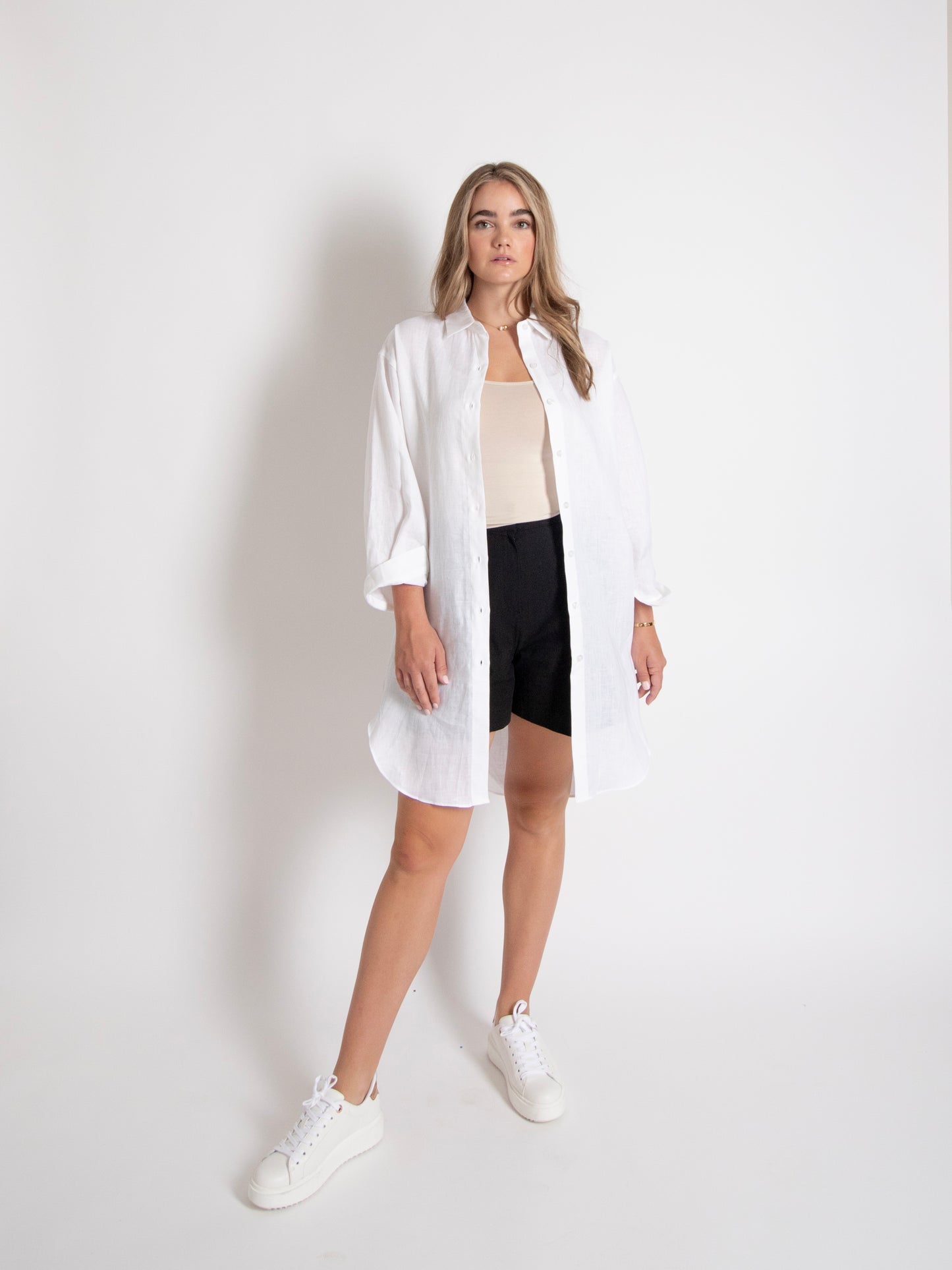 Linen Long Shirt