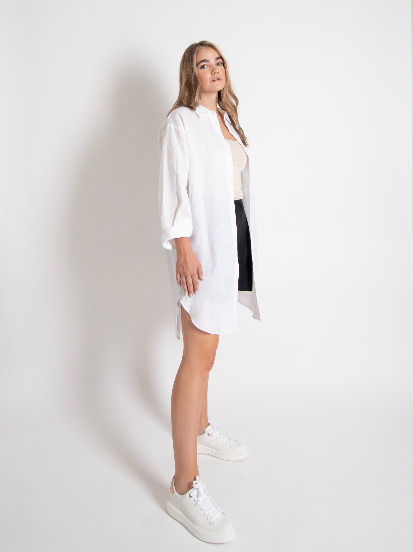 Linen Long Shirt