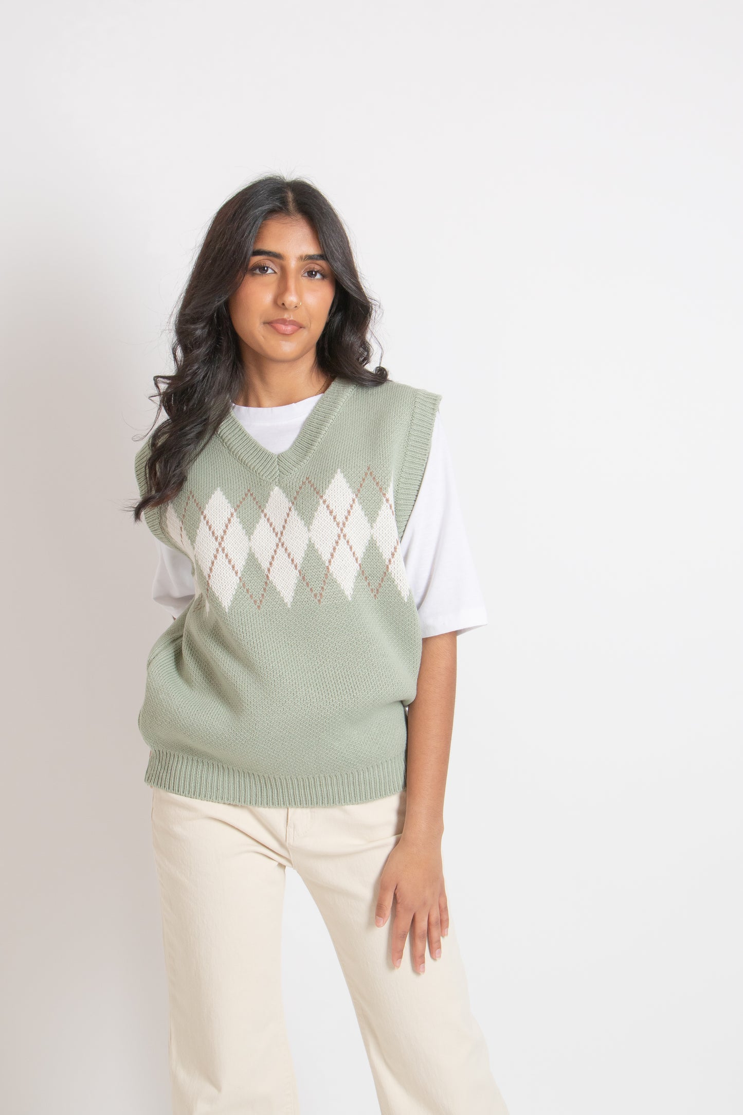 Argyle Vest