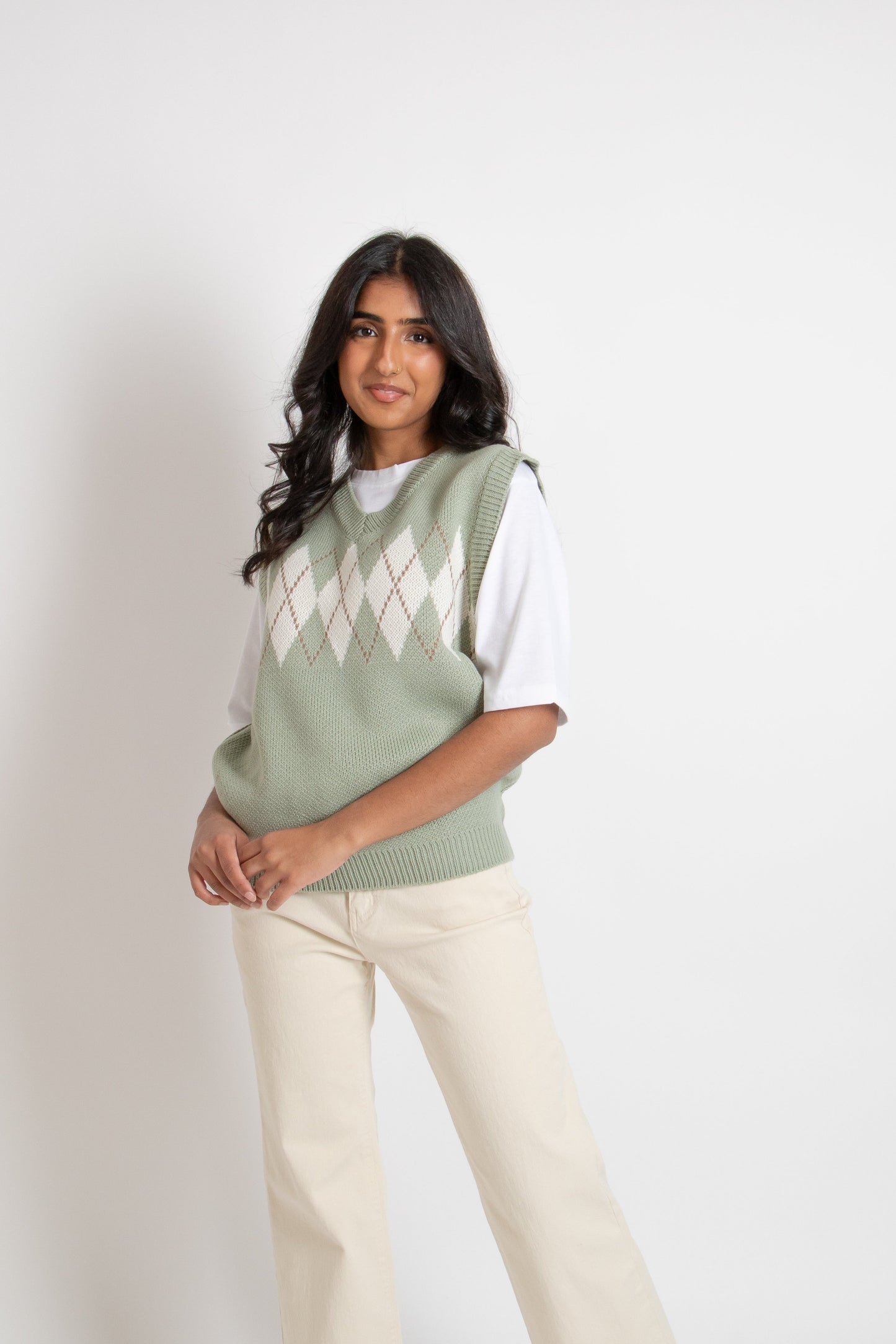 Argyle Vest