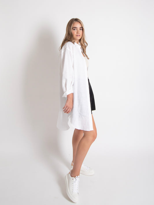 Linen Long Shirt
